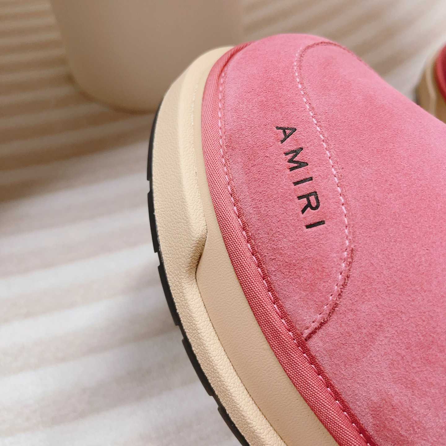Amiri Malibu Shearling Lined Suede Boots - PerfectKickZ