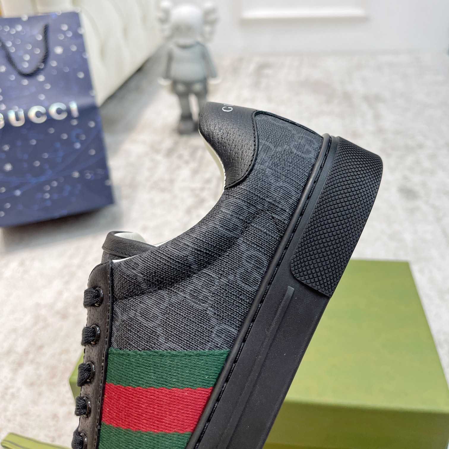Gucci Ace Sneaker With Web - PerfectKickZ