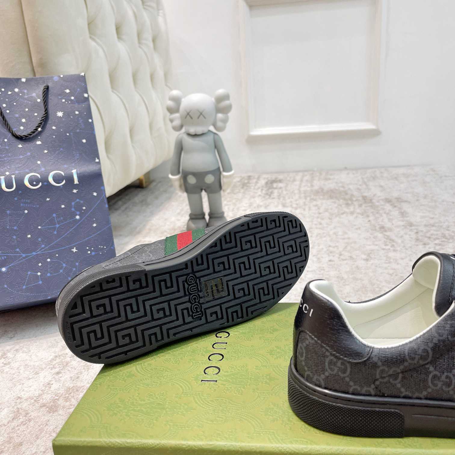 Gucci Ace Sneaker With Web - PerfectKickZ