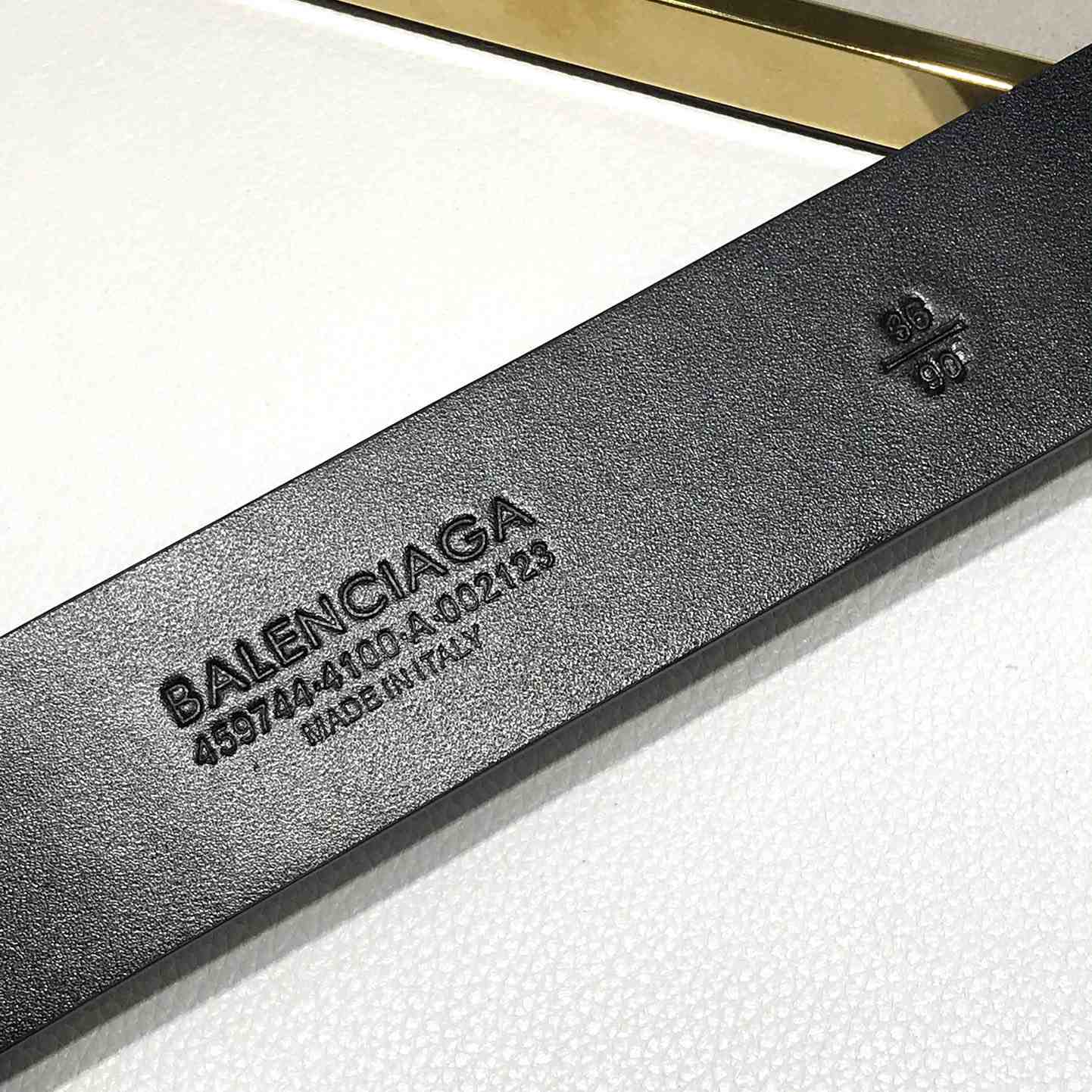 Balenciaga 3B Belt In Black  - PerfectKickZ
