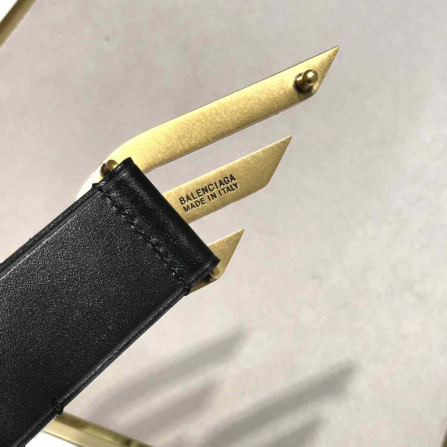 Balenciaga 3B Belt In Black  - PerfectKickZ