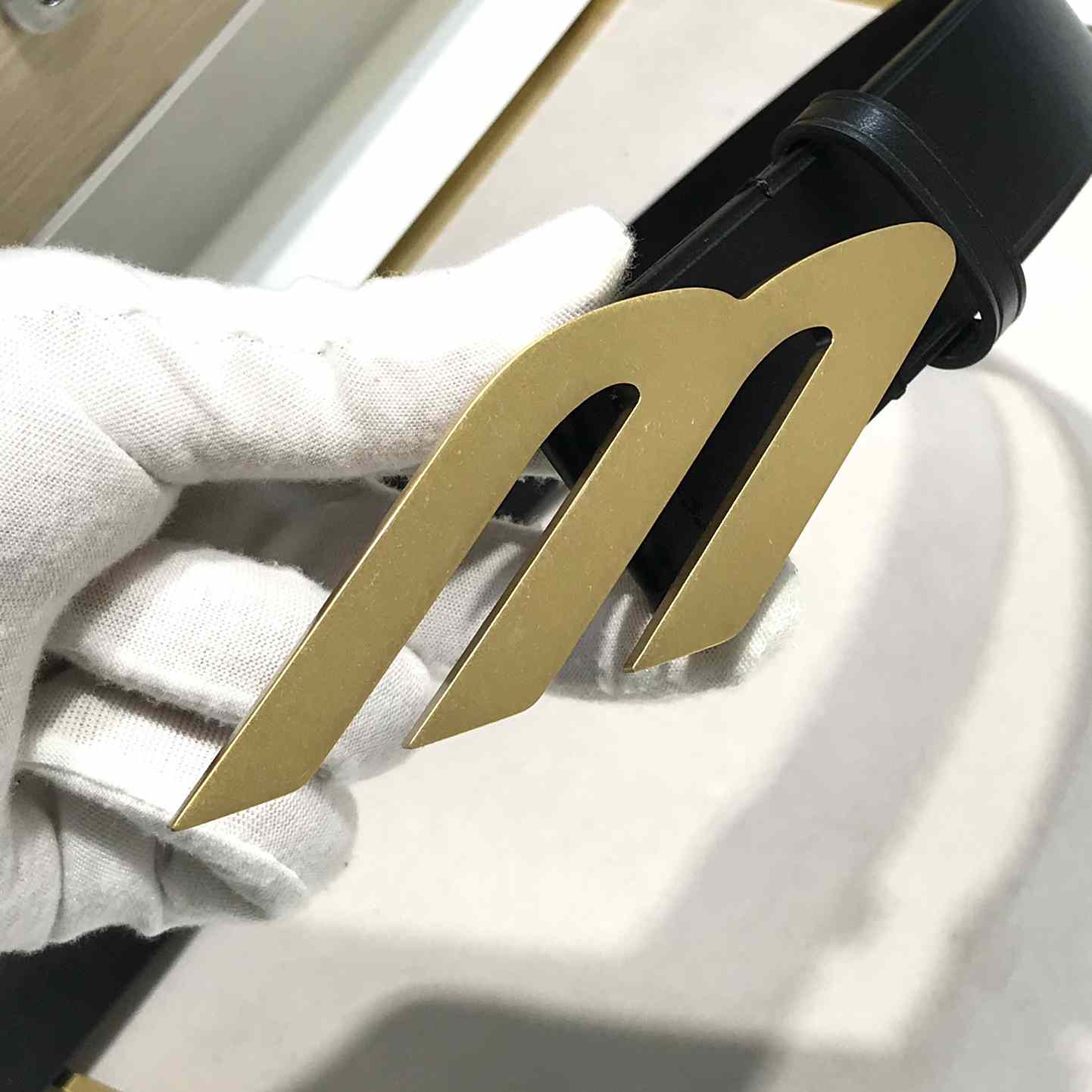 Balenciaga 3B Belt In Black  - PerfectKickZ