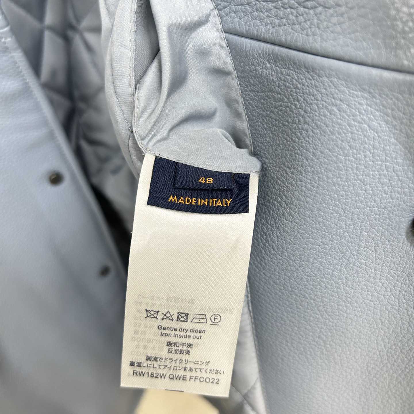 Louis Vuitton Long Leather Coach Jacket - PerfectKickZ