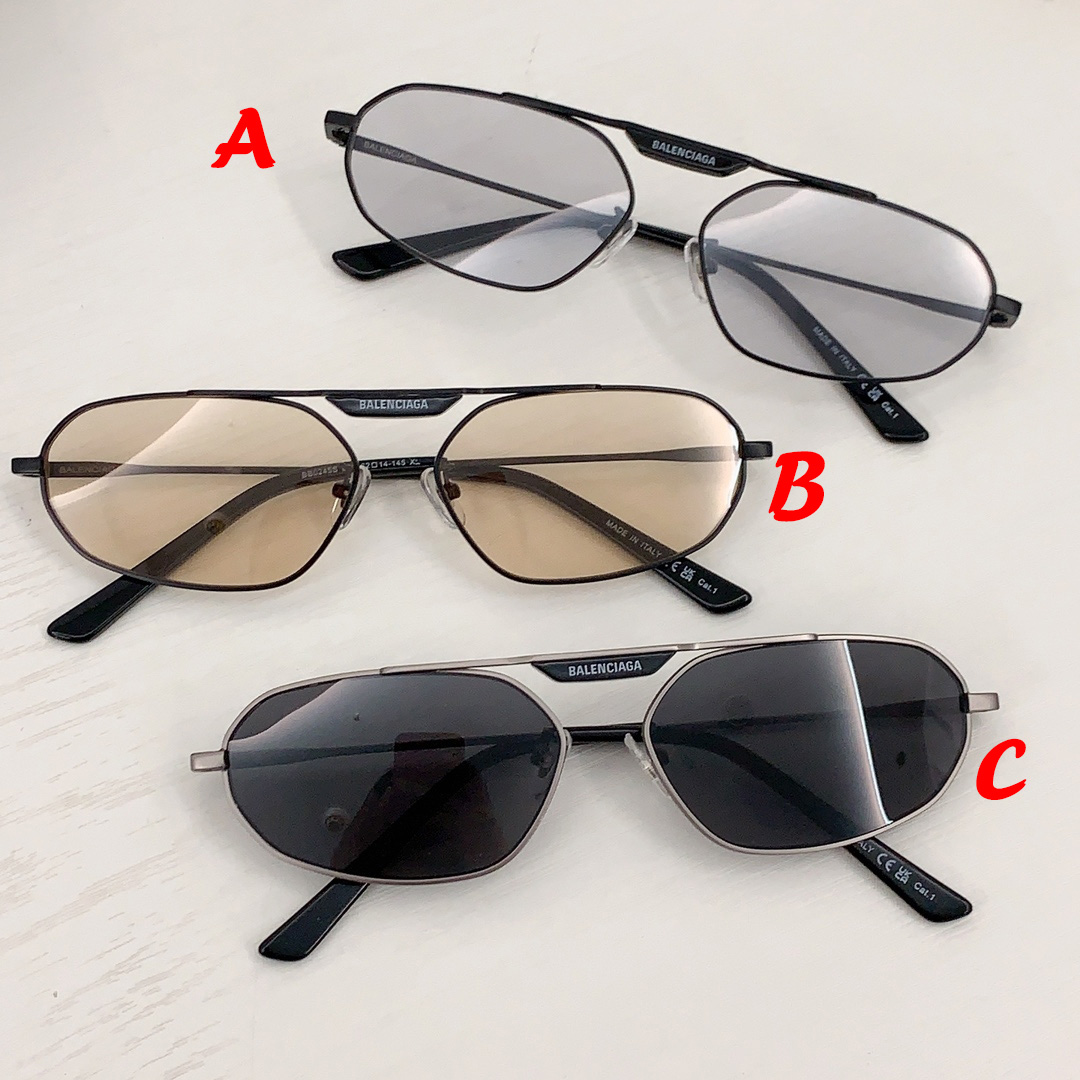 Balenciaga Eyewear Rectangular Frame Sunglasses - PerfectKickZ