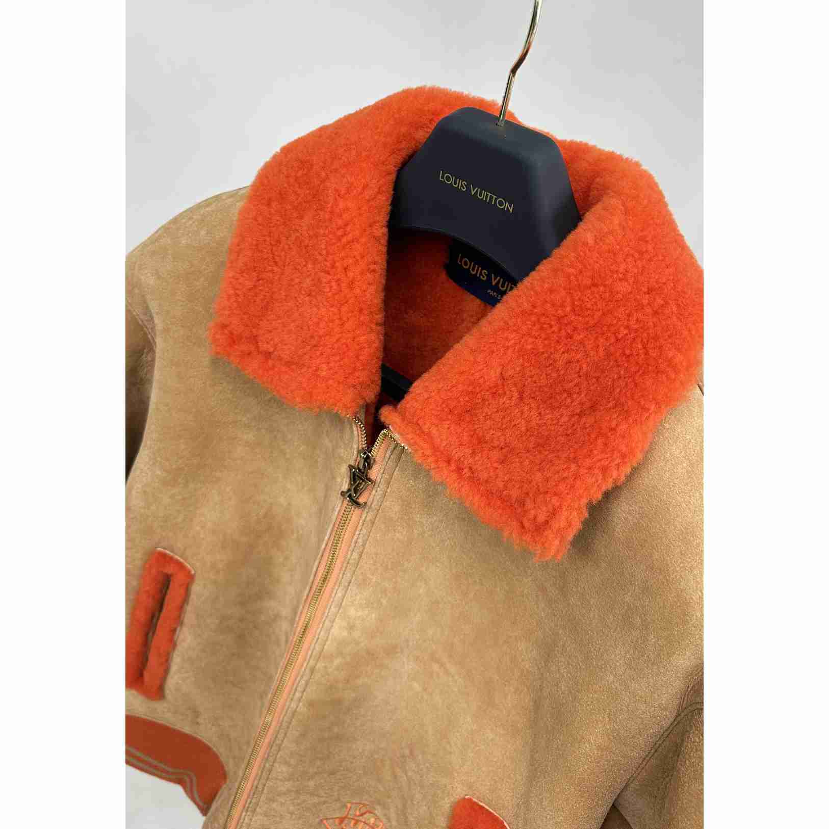 Louis Vuitton Shearling College Blouson - PerfectKickZ