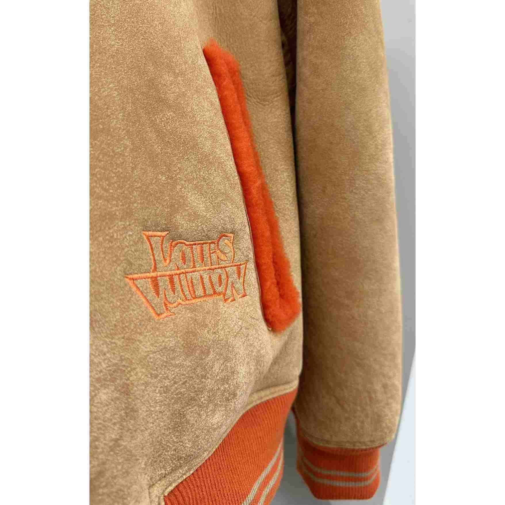 Louis Vuitton Shearling College Blouson - PerfectKickZ
