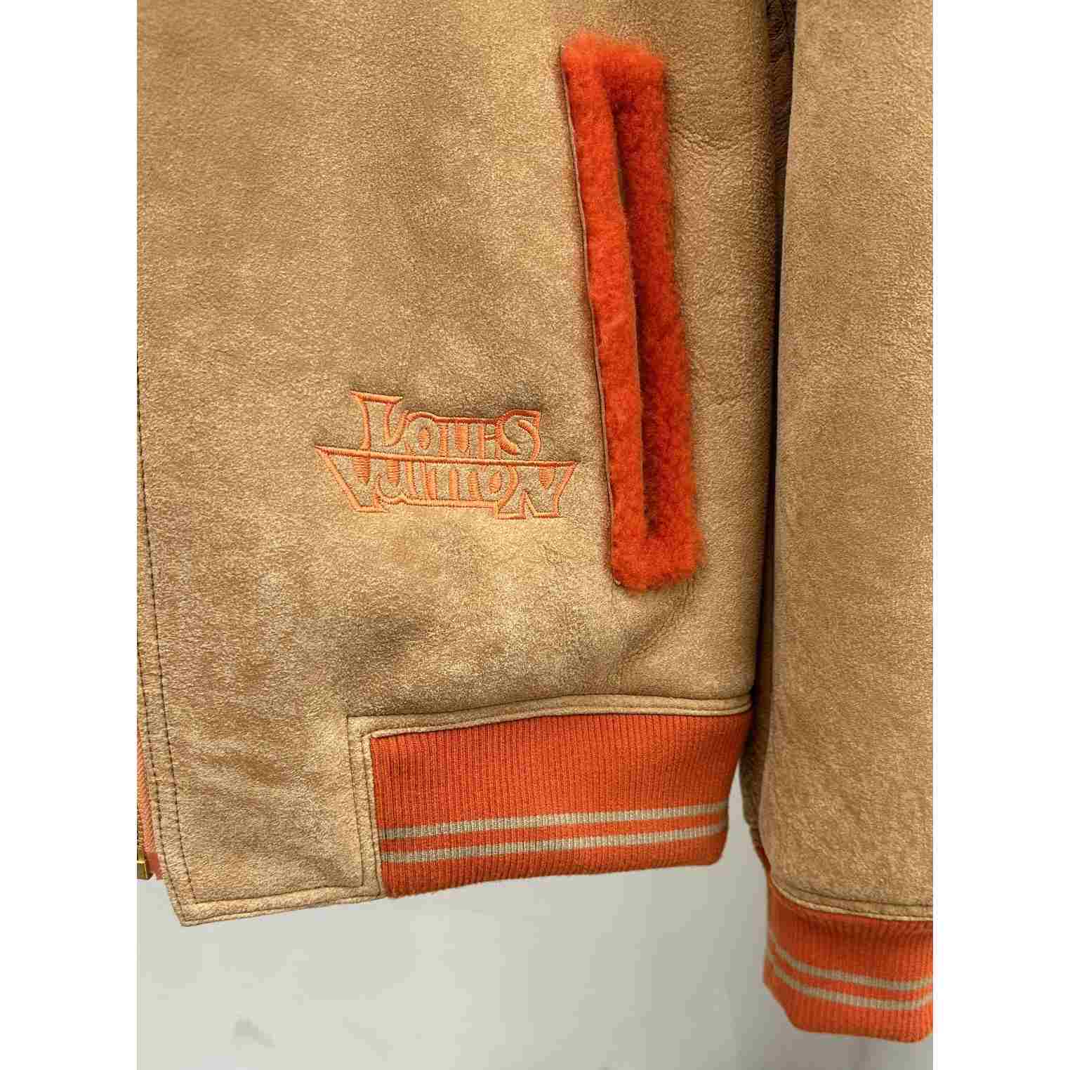Louis Vuitton Shearling College Blouson - PerfectKickZ