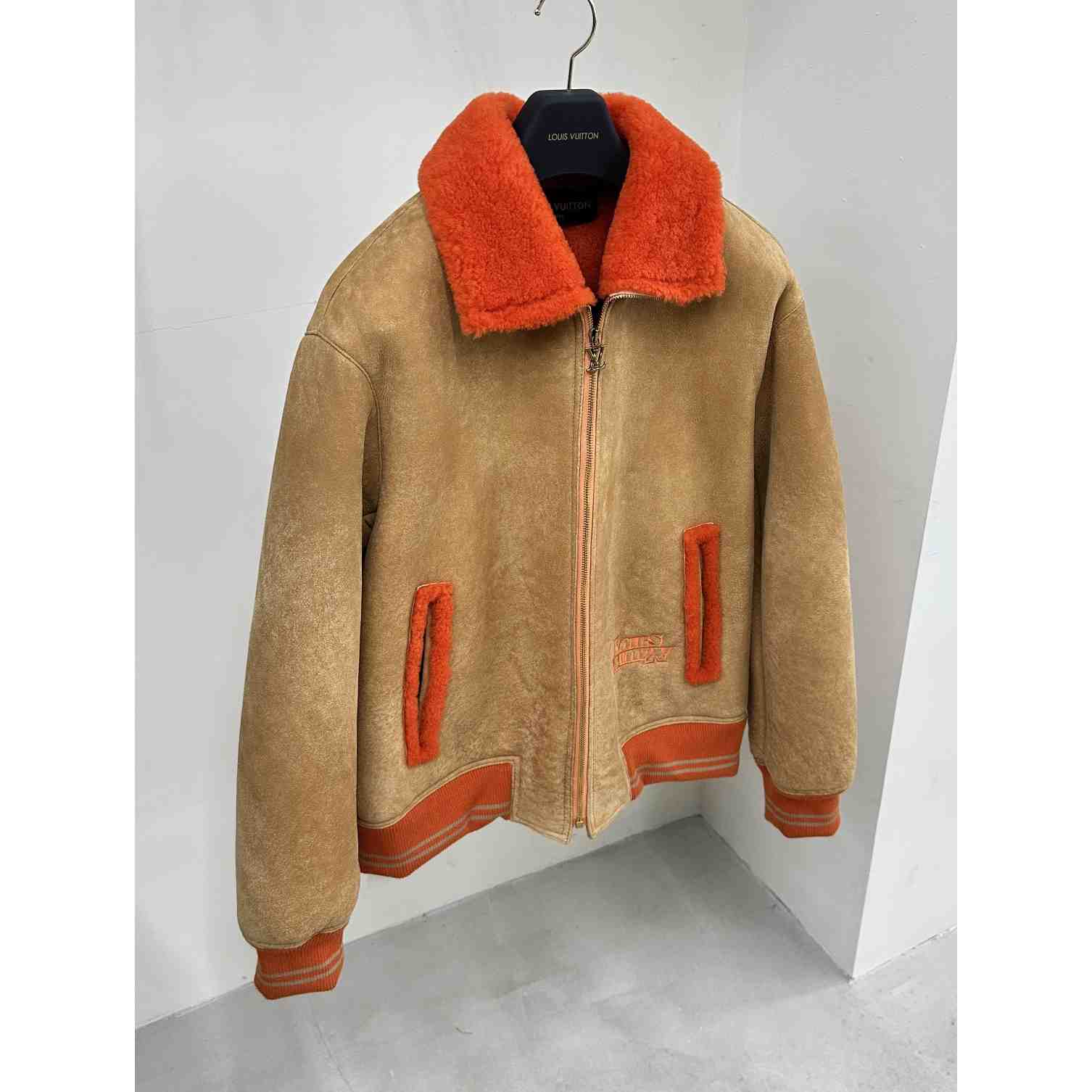 Louis Vuitton Shearling College Blouson - PerfectKickZ
