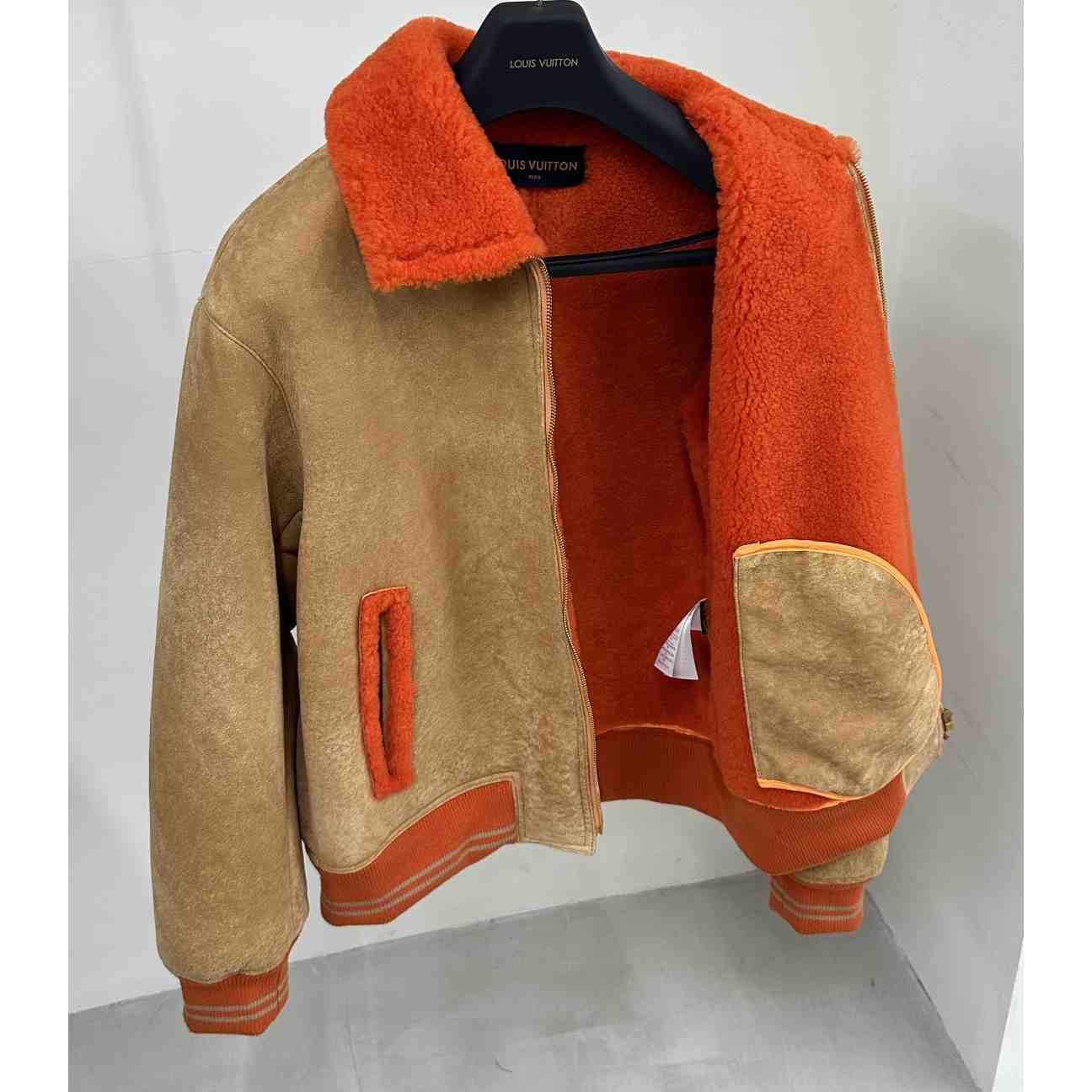 Louis Vuitton Shearling College Blouson - PerfectKickZ
