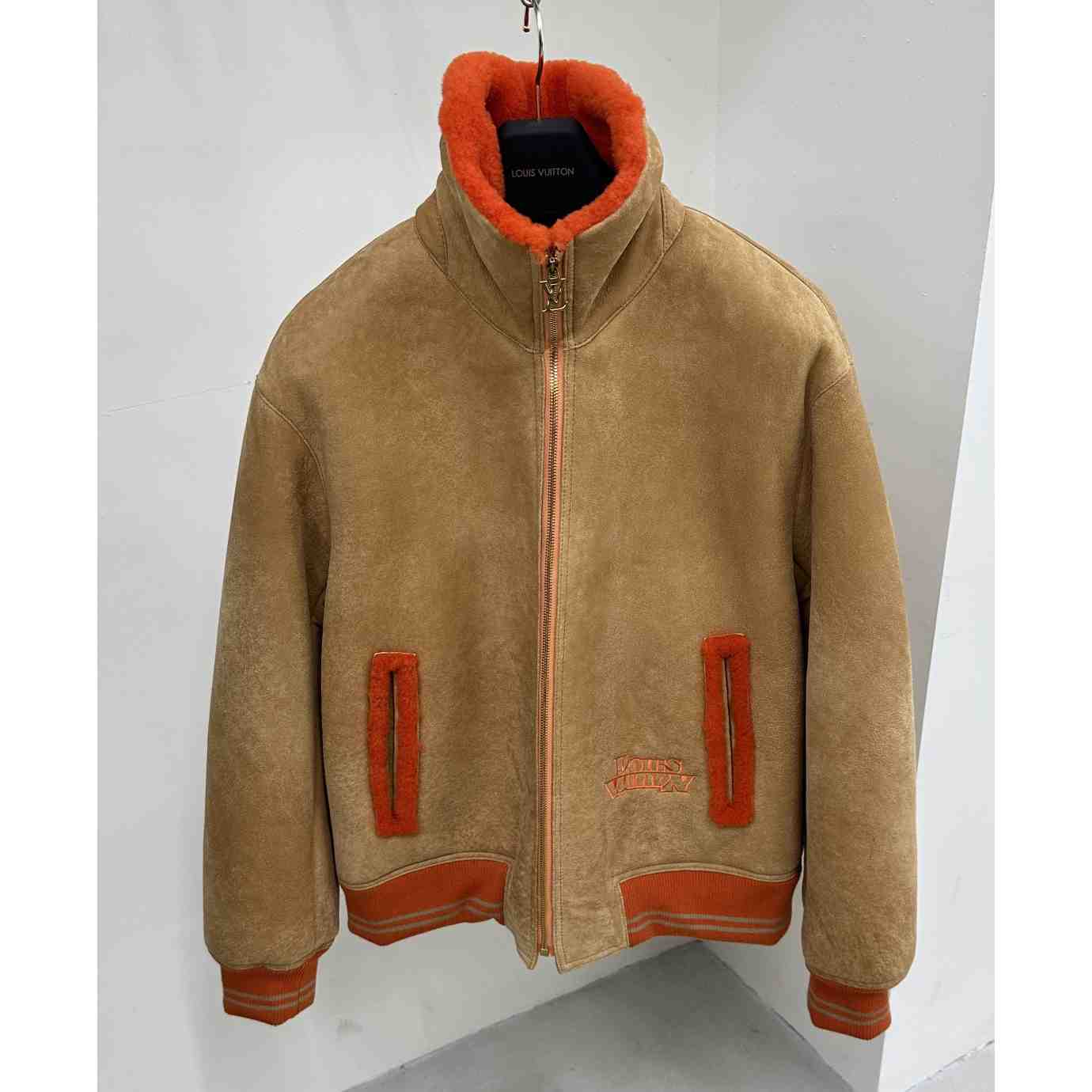 Louis Vuitton Shearling College Blouson - PerfectKickZ