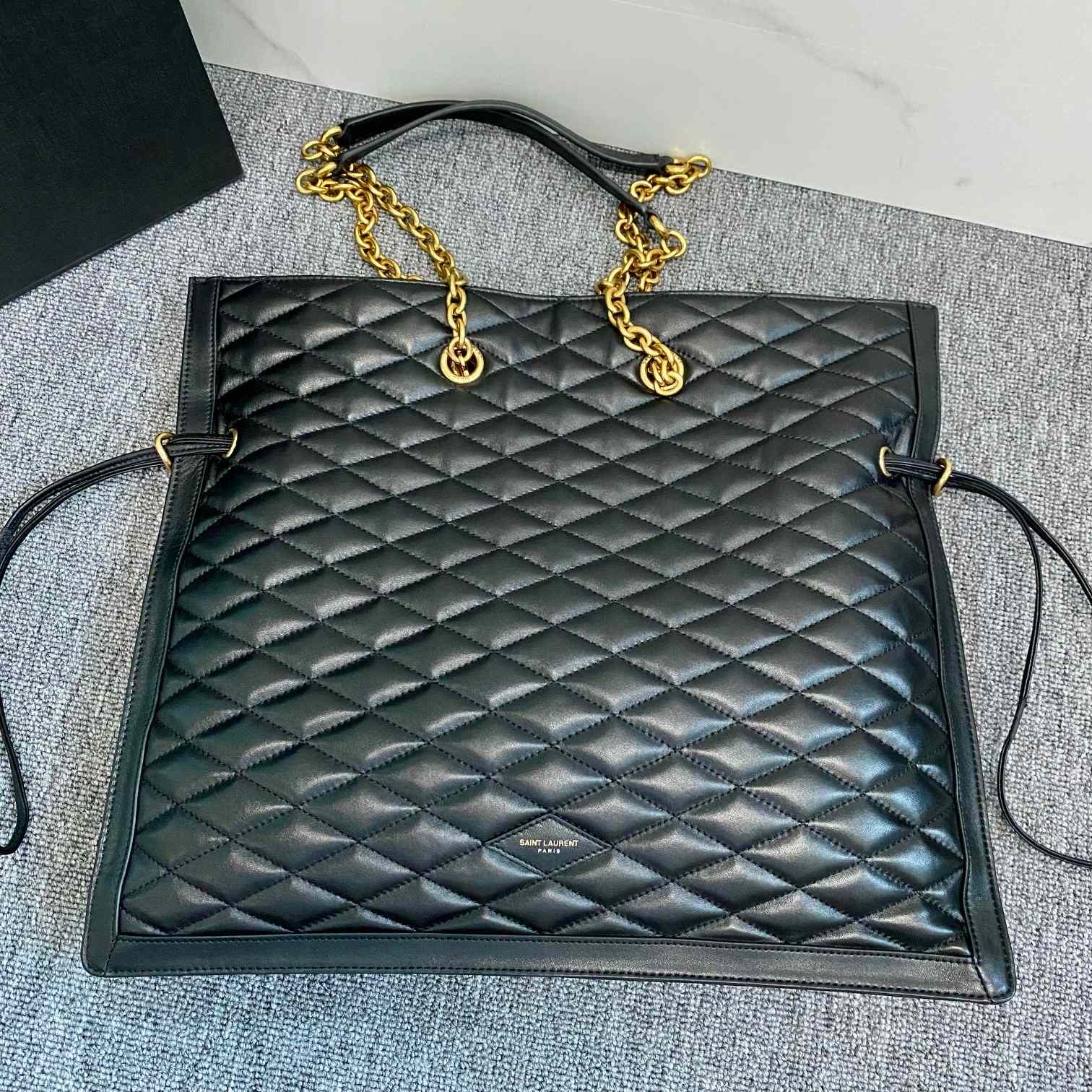 Saint Laurent Quilted Shoulder Bag (41.1x3x36.8cm) - PerfectKickZ