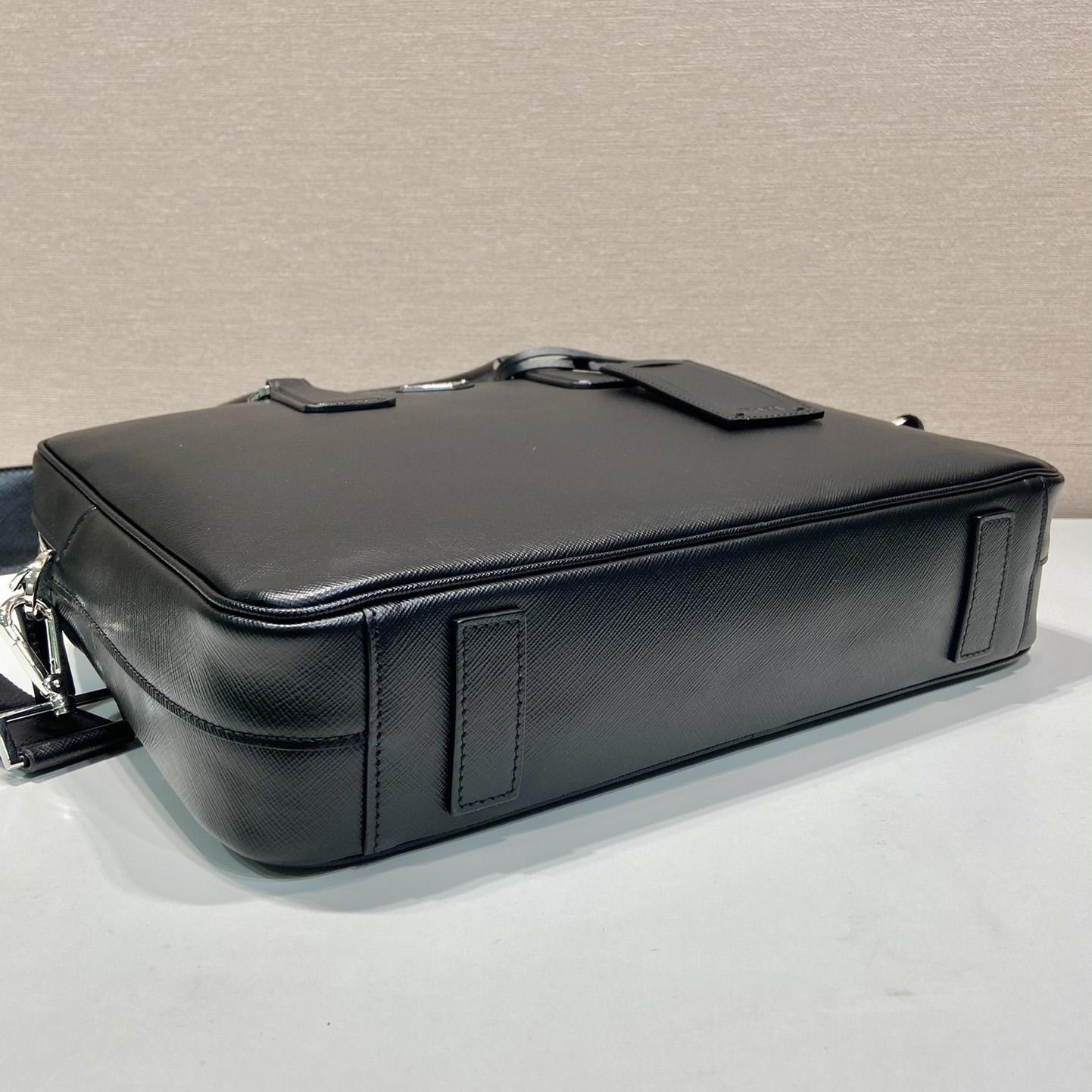 Prada Saffiano Leather Work Bag - PerfectKickZ