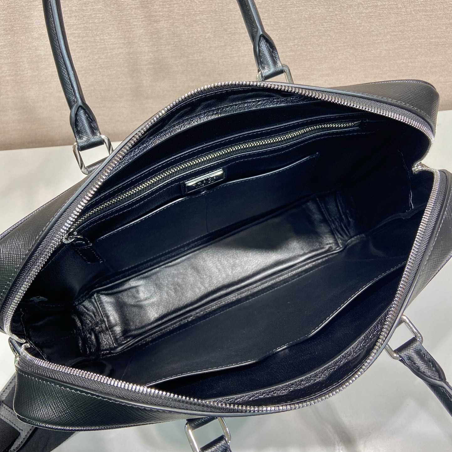 Prada Saffiano Leather Work Bag - PerfectKickZ