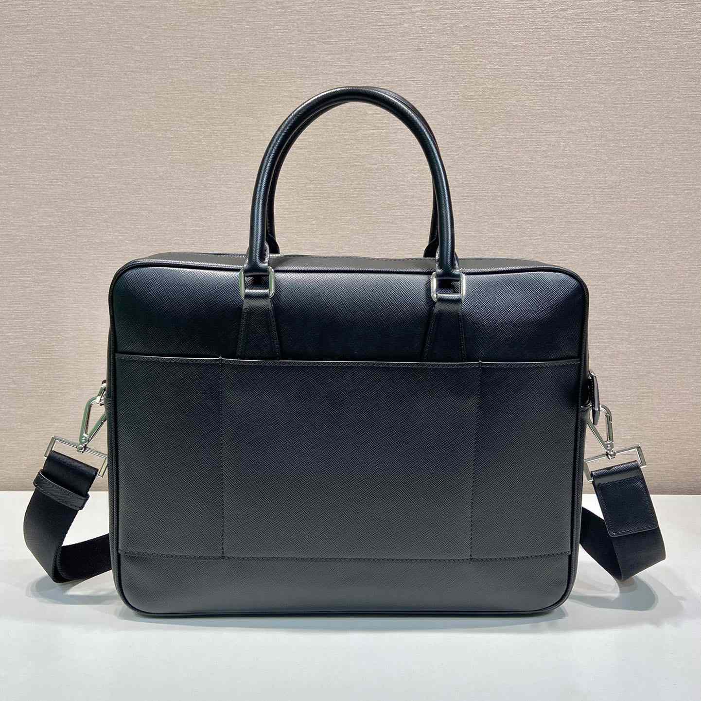 Prada Saffiano Leather Work Bag - PerfectKickZ