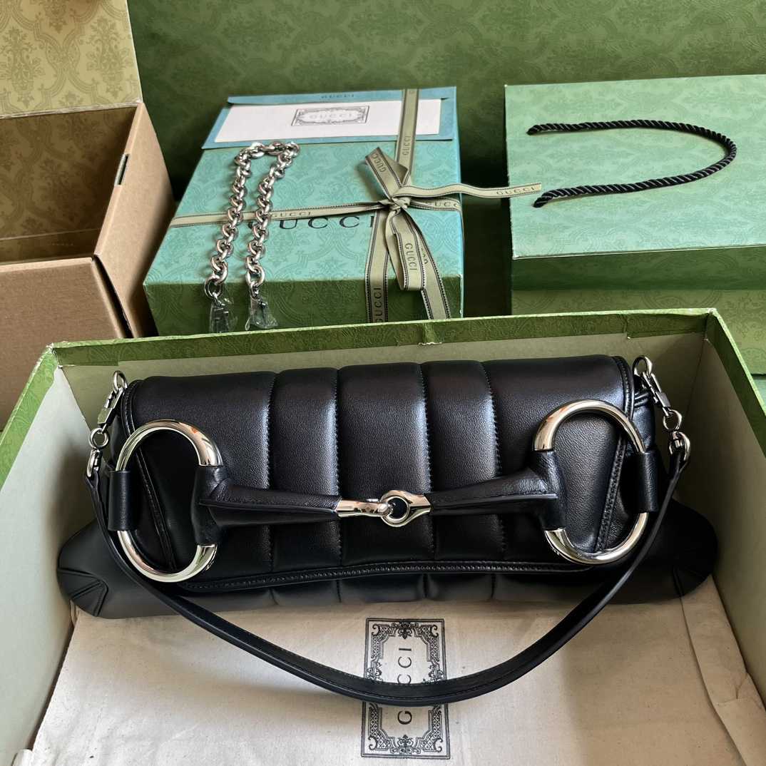 Gucci Horsebit Chain Medium Shoulder Bag (38x 15x 16cm) - PerfectKickZ