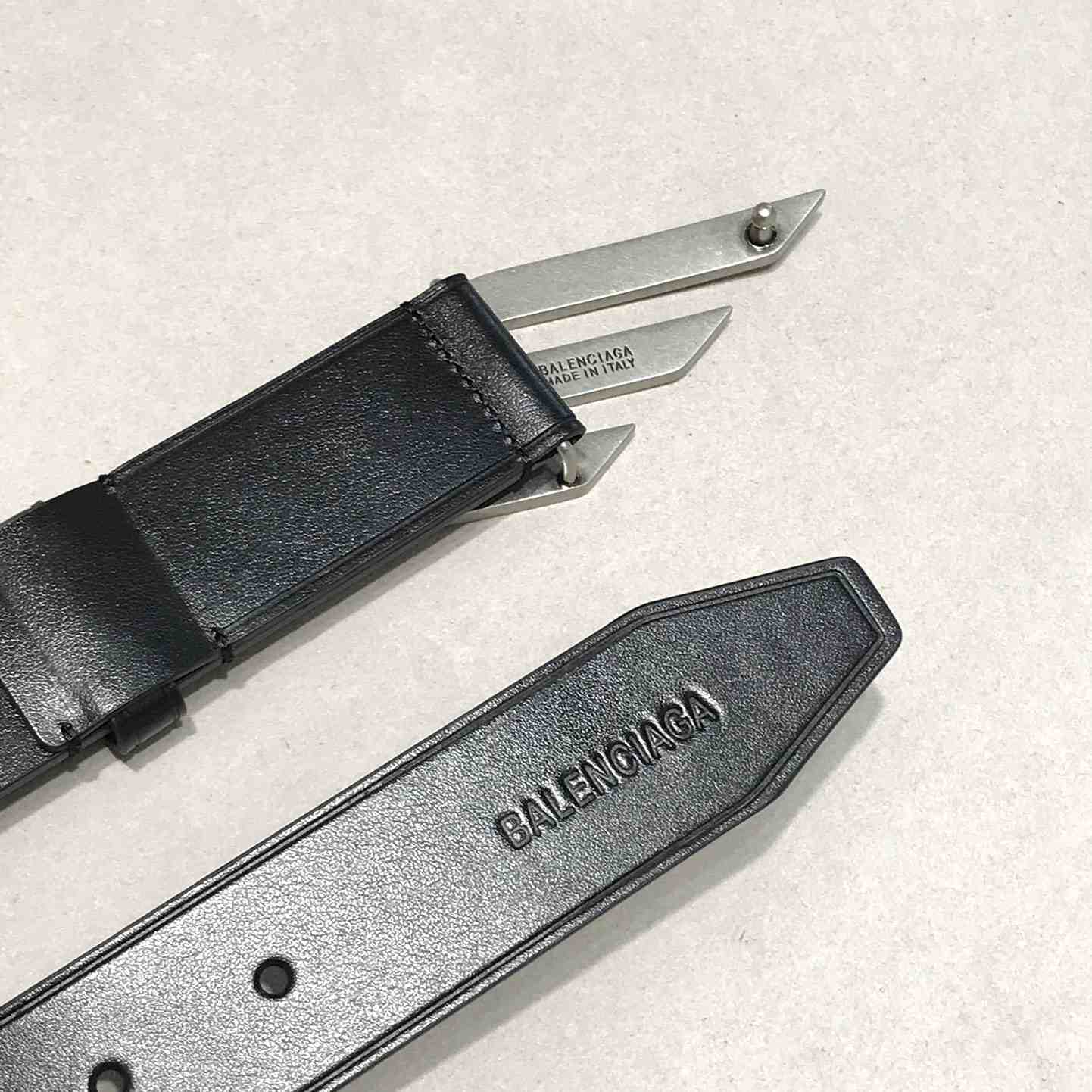 Balenciaga 3B Belt In Black  - PerfectKickZ
