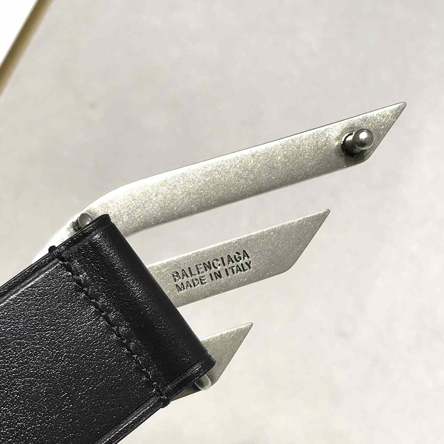 Balenciaga 3B Belt In Black  - PerfectKickZ