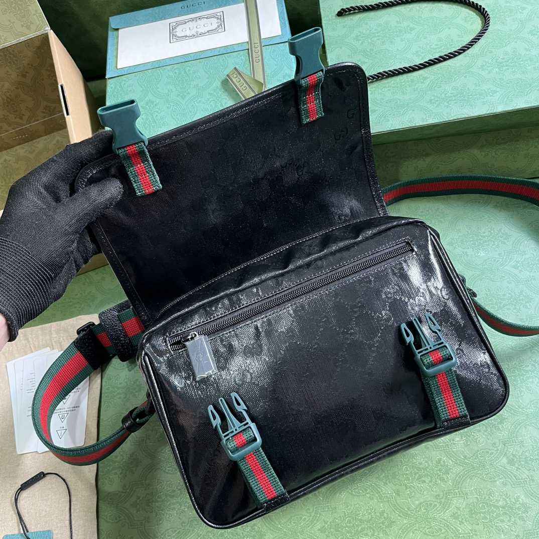 Gucci GG Crystal Messenger Bag (27x 20x 10cm) - PerfectKickZ