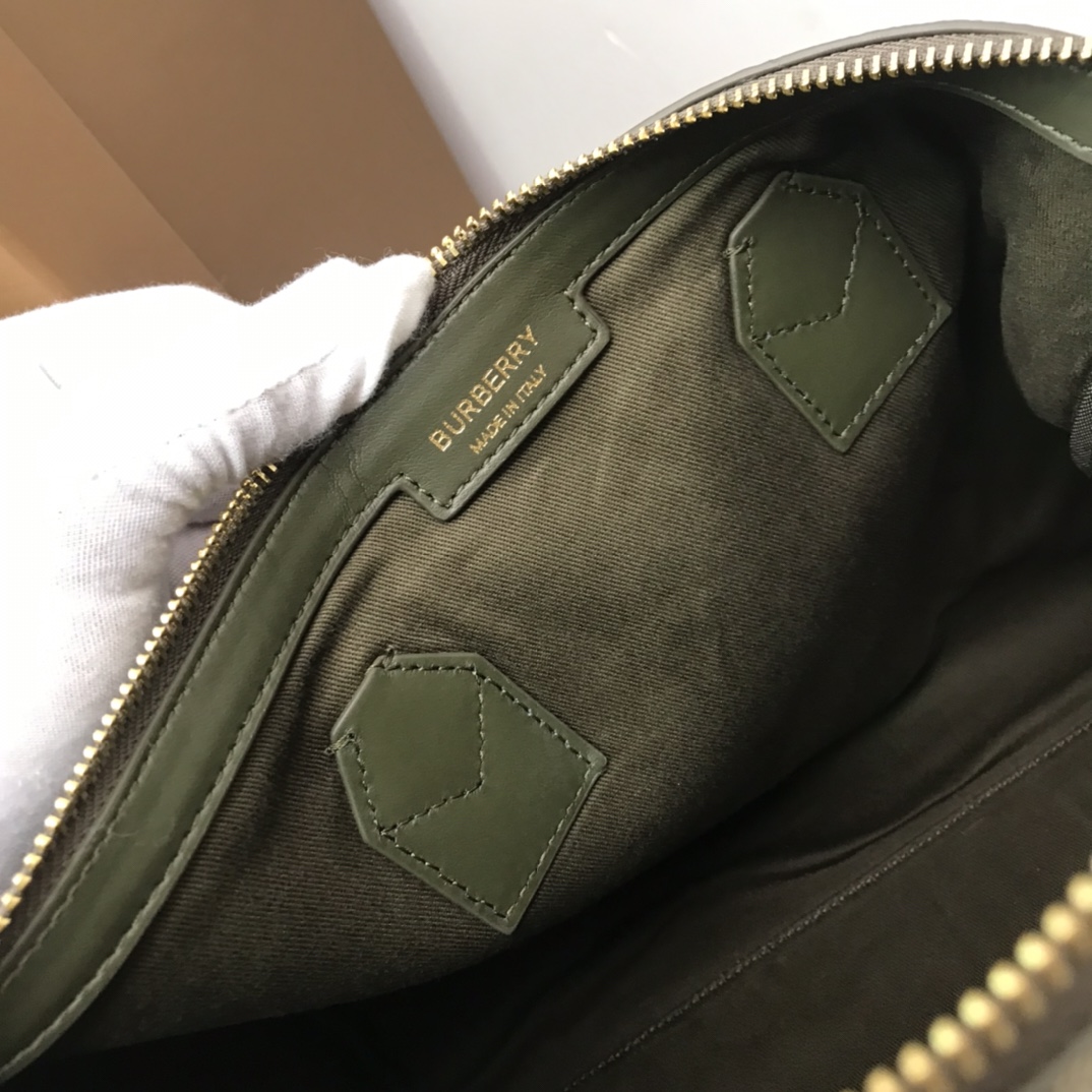 Burberry Check Medium Bowling Bag  - 