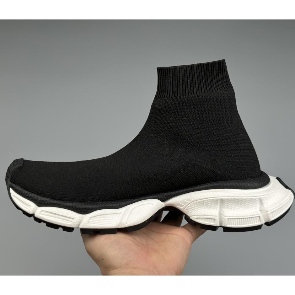 Balenciaga 3XL Sock Recycled Knit Sneaker In Black  - PerfectKickZ