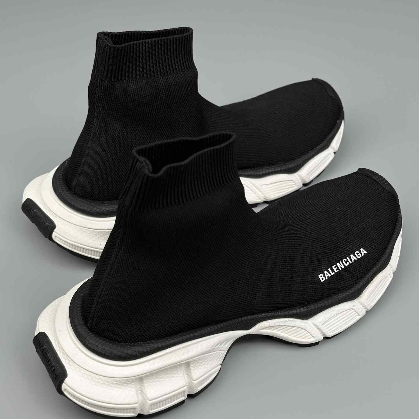 Balenciaga 3XL Sock Recycled Knit Sneaker In Black  - PerfectKickZ