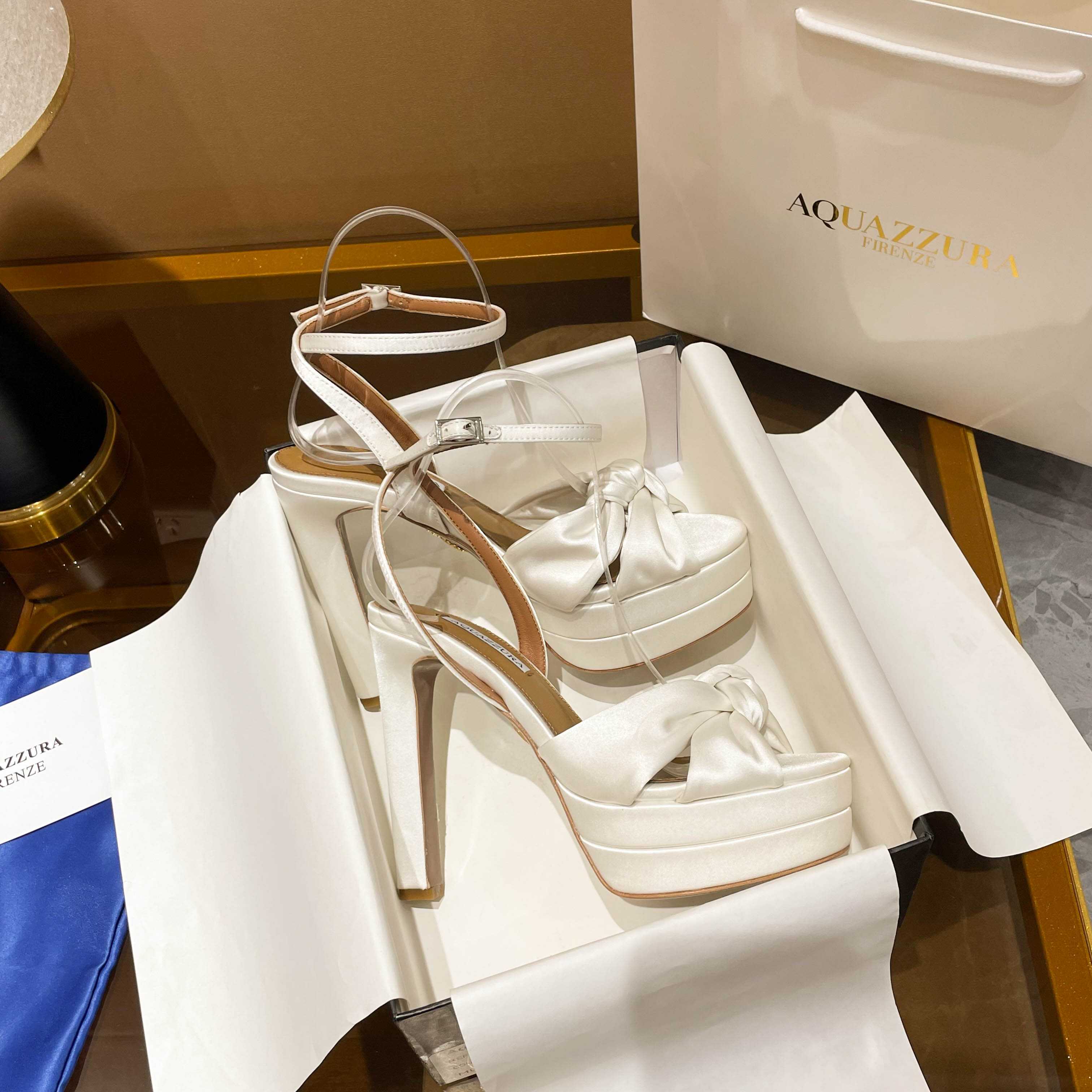 Aquazzura Cupid Plateau 130 - PerfectKickZ