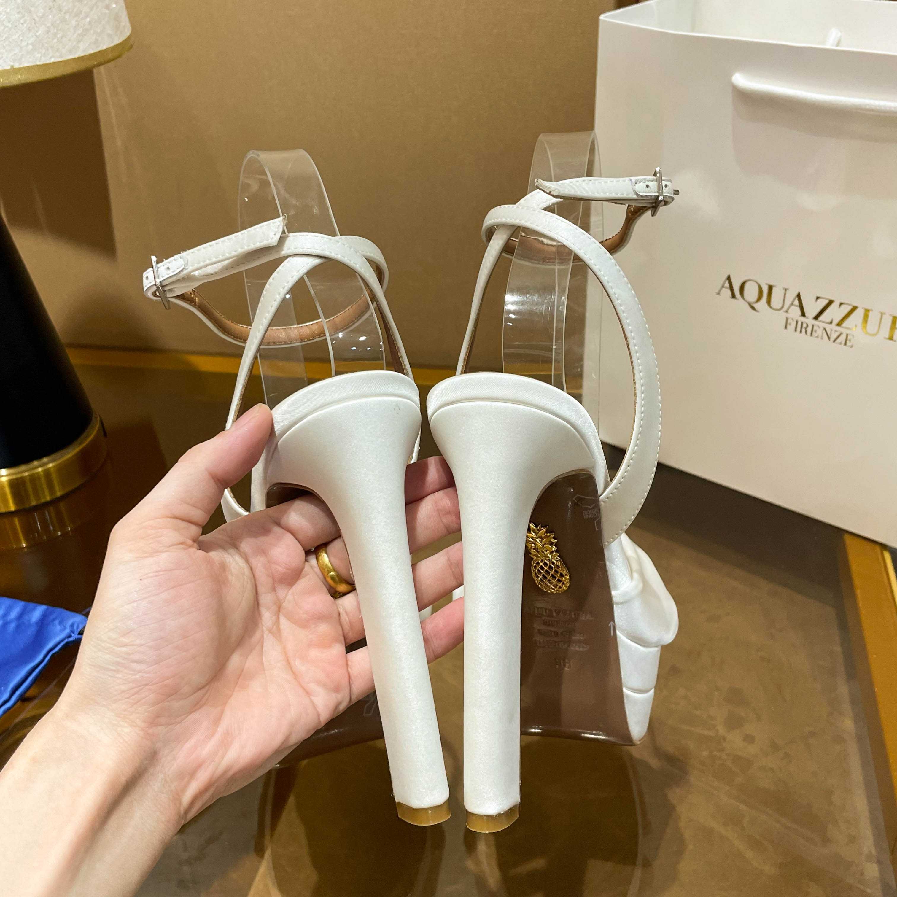 Aquazzura Cupid Plateau 130 - PerfectKickZ