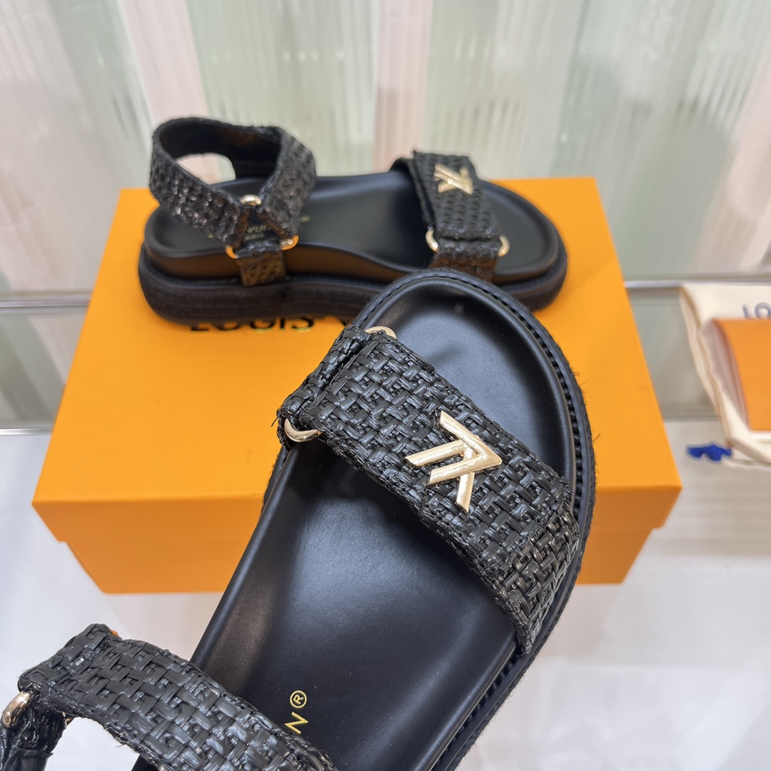 Louis Vuitton Cordoba Flat Comfort Sandal - PerfectKickZ