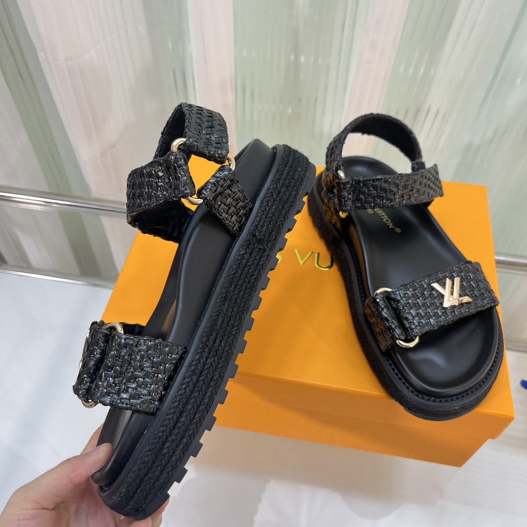 Louis Vuitton Cordoba Flat Comfort Sandal - PerfectKickZ