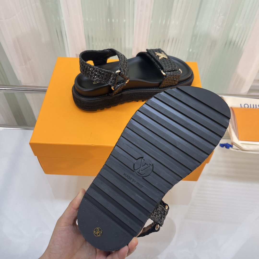 Louis Vuitton Cordoba Flat Comfort Sandal - PerfectKickZ