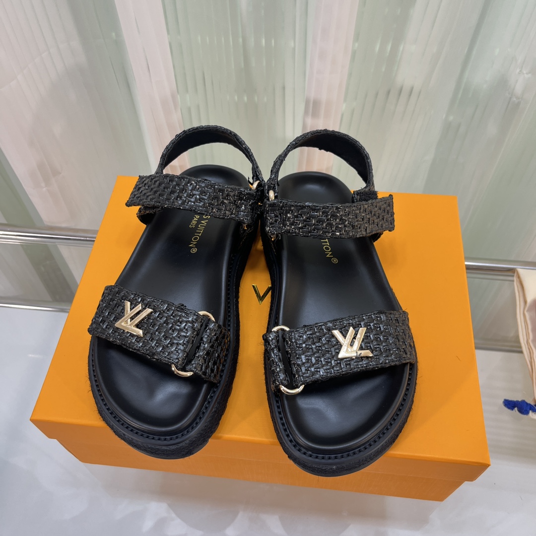 Louis Vuitton Cordoba Flat Comfort Sandal - PerfectKickZ