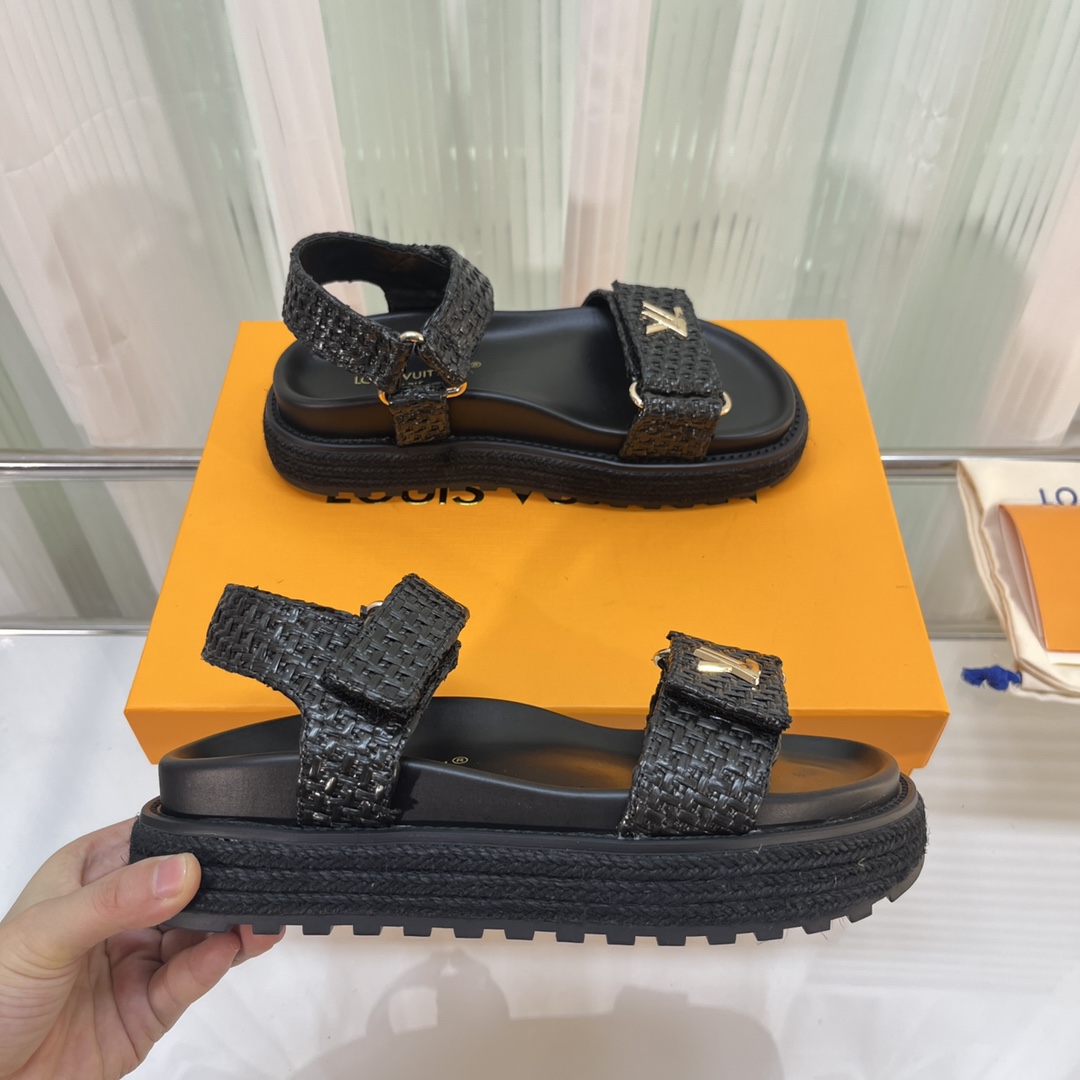 Louis Vuitton Cordoba Flat Comfort Sandal - PerfectKickZ