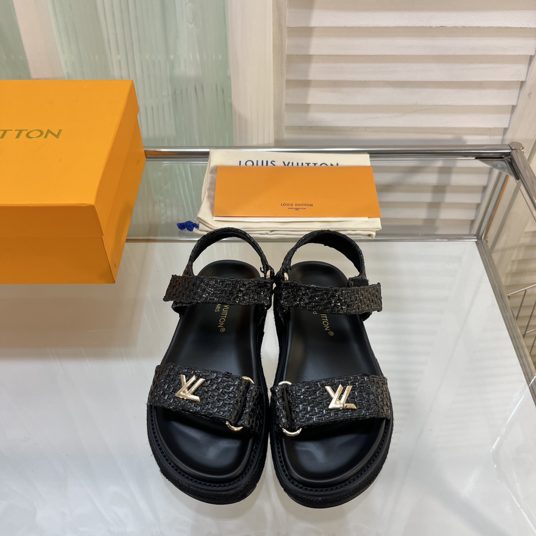 Louis Vuitton Cordoba Flat Comfort Sandal - PerfectKickZ
