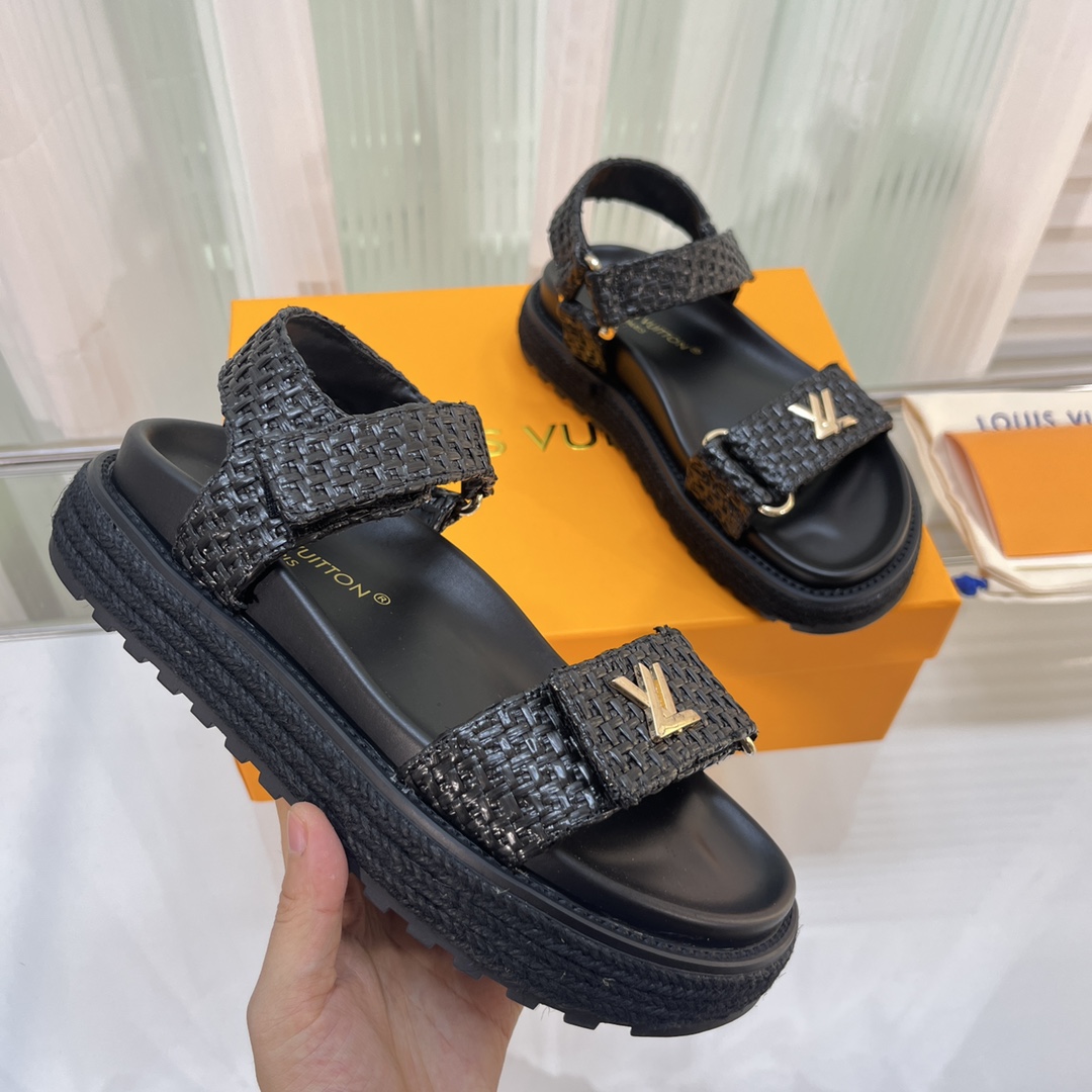 Louis Vuitton Cordoba Flat Comfort Sandal - PerfectKickZ