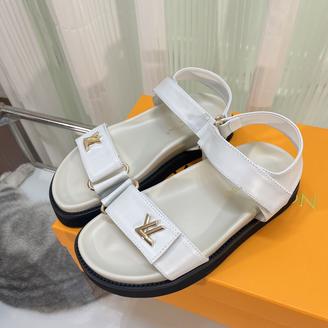 Louis Vuitton LV Sunset Comfort Flat Sandal    - PerfectKickZ