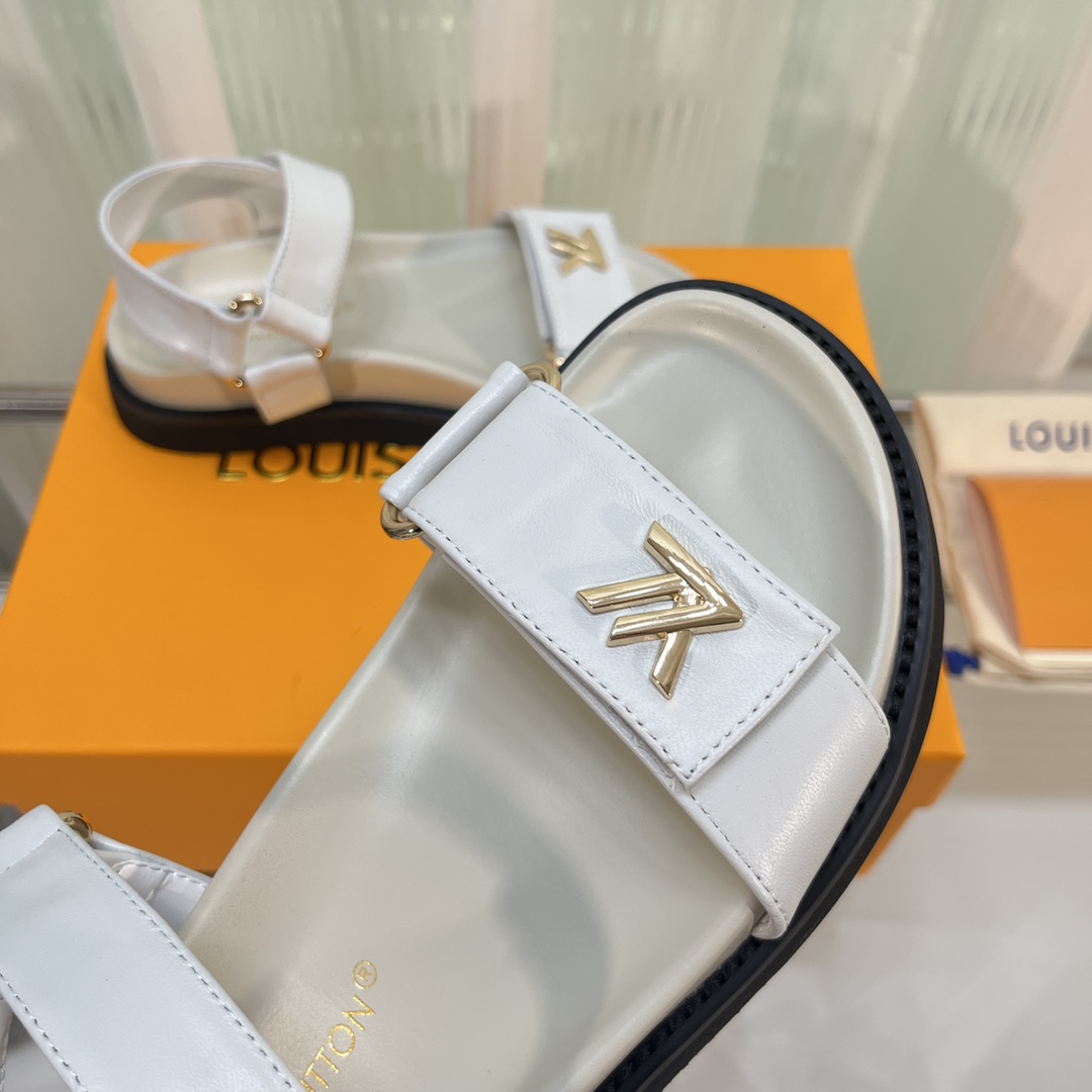 Louis Vuitton LV Sunset Comfort Flat Sandal    - PerfectKickZ