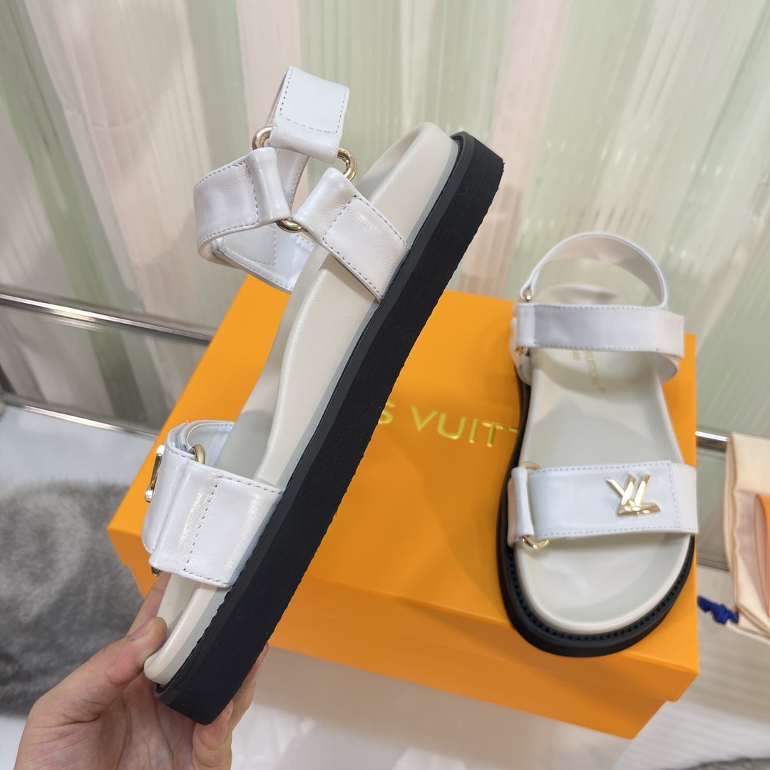 Louis Vuitton LV Sunset Comfort Flat Sandal    - PerfectKickZ