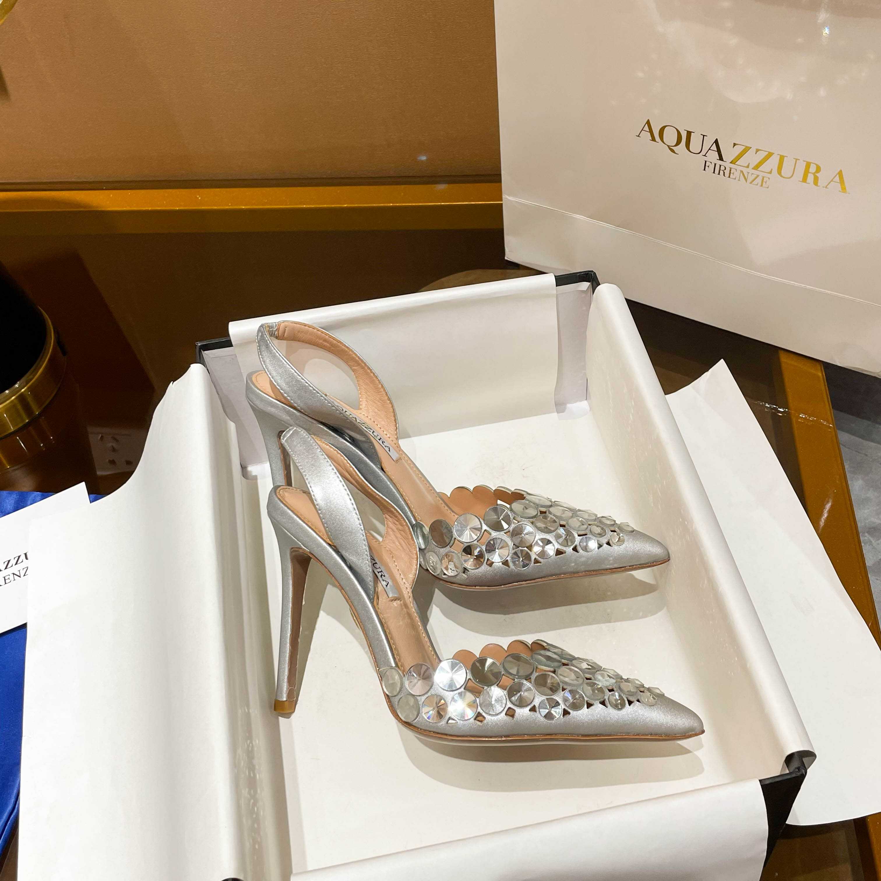 Aquazzura Maxi-Tequila Sling 105 - PerfectKickZ
