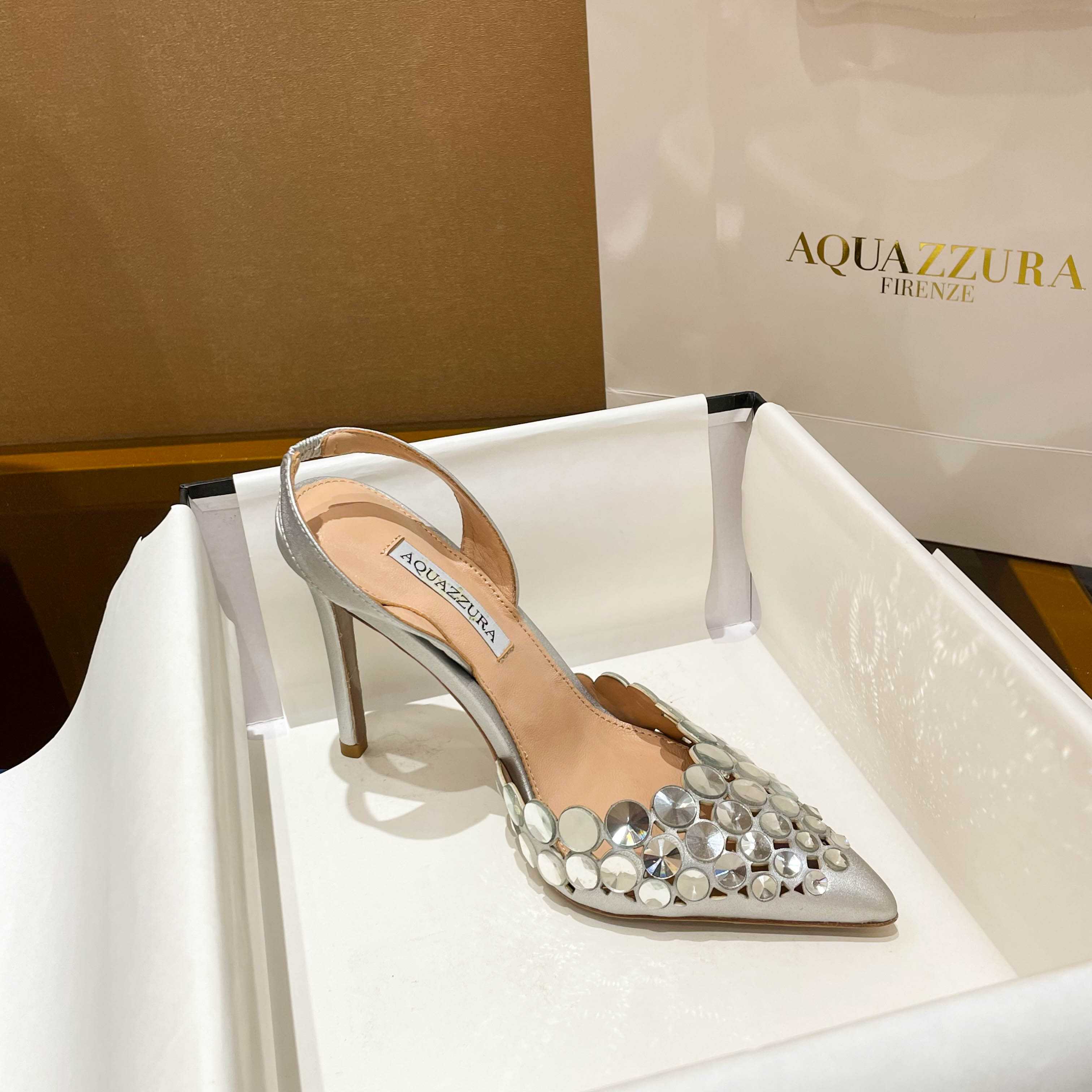 Aquazzura Maxi-Tequila Sling 105 - PerfectKickZ