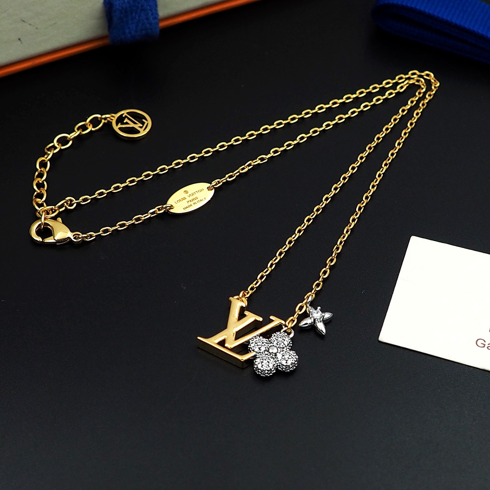 Louis Vuitto LV Gram Necklace   - PerfectKickZ