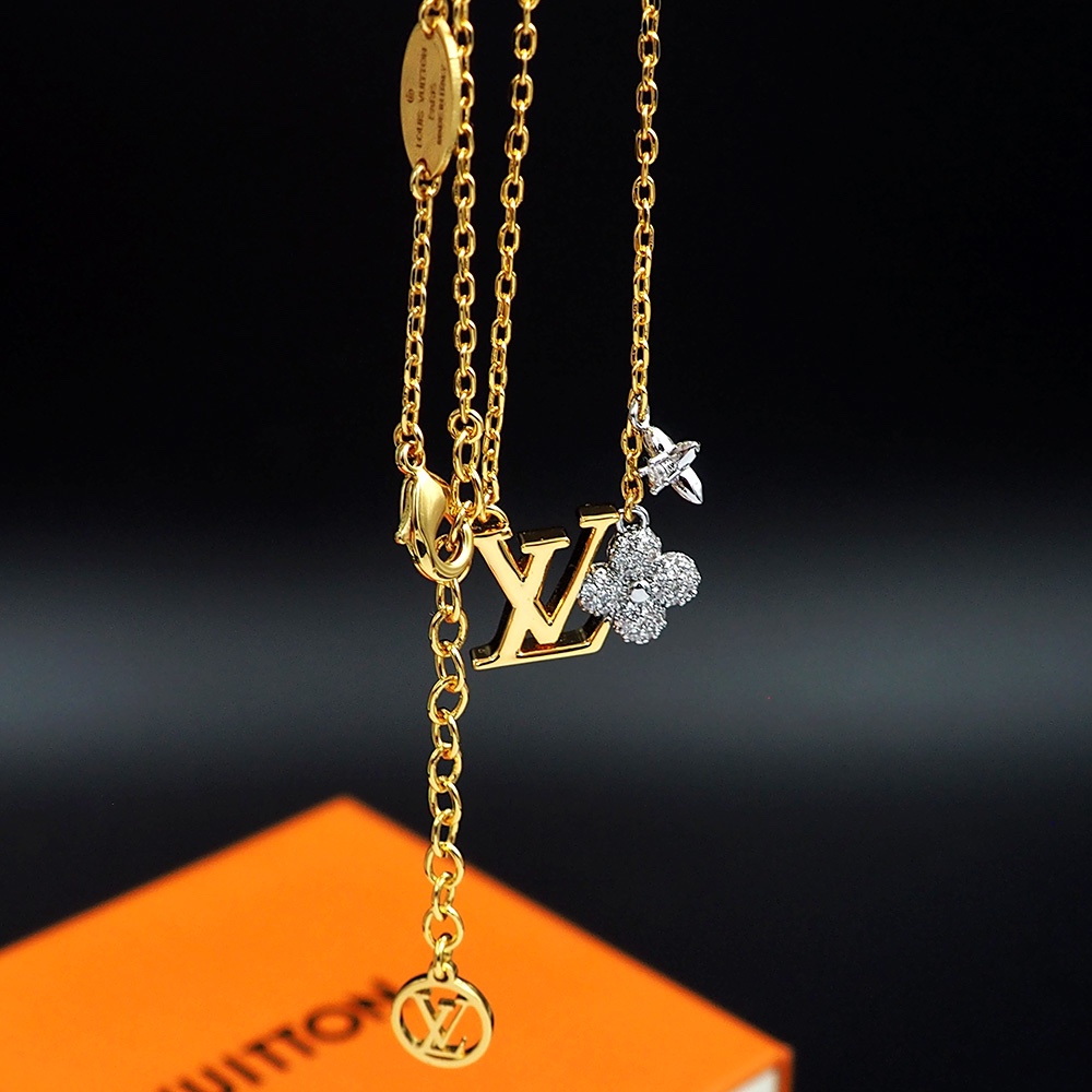 Louis Vuitto LV Gram Necklace   - PerfectKickZ