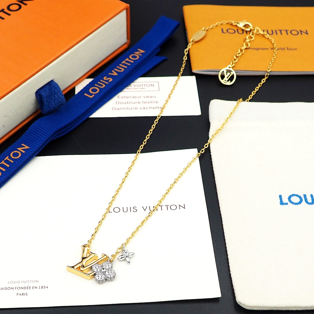 Louis Vuitto LV Gram Necklace   - PerfectKickZ