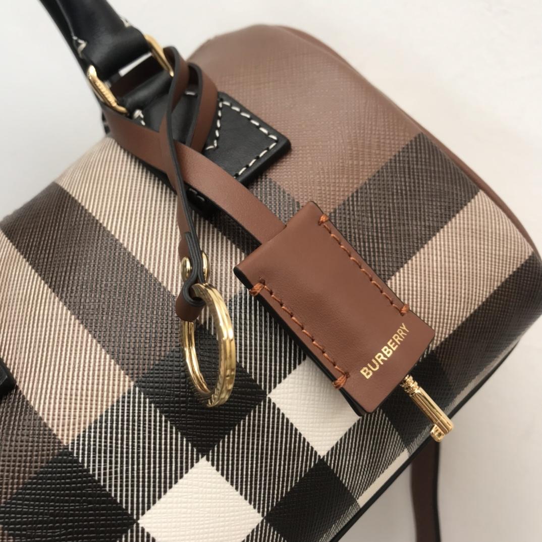Burberry Check Mini Bowling Bag - PerfectKickZ