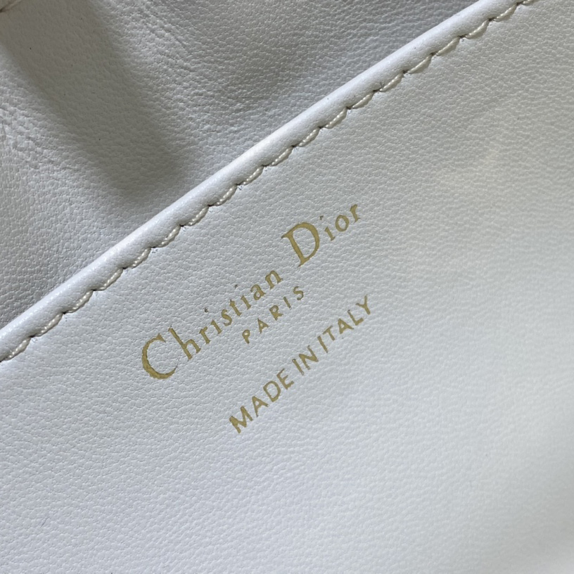 Dior Caro Colle Noire Clutch With Chain - PerfectKickZ