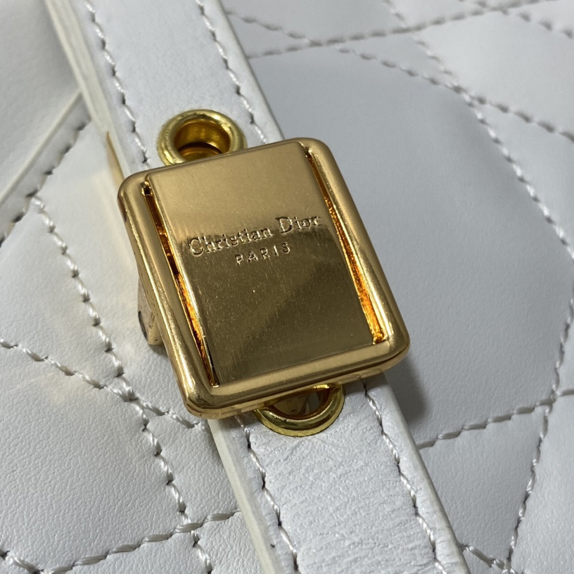 Dior Caro Colle Noire Clutch With Chain - PerfectKickZ