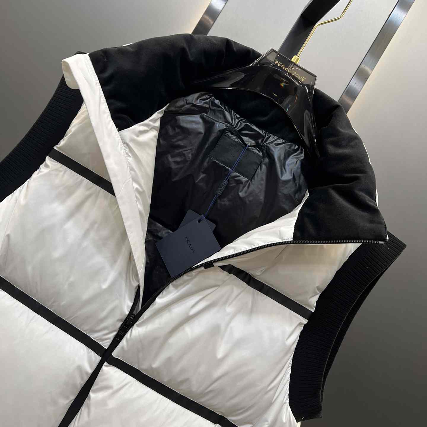 Prada Light Technical Fabric Down Vest - PerfectKickZ