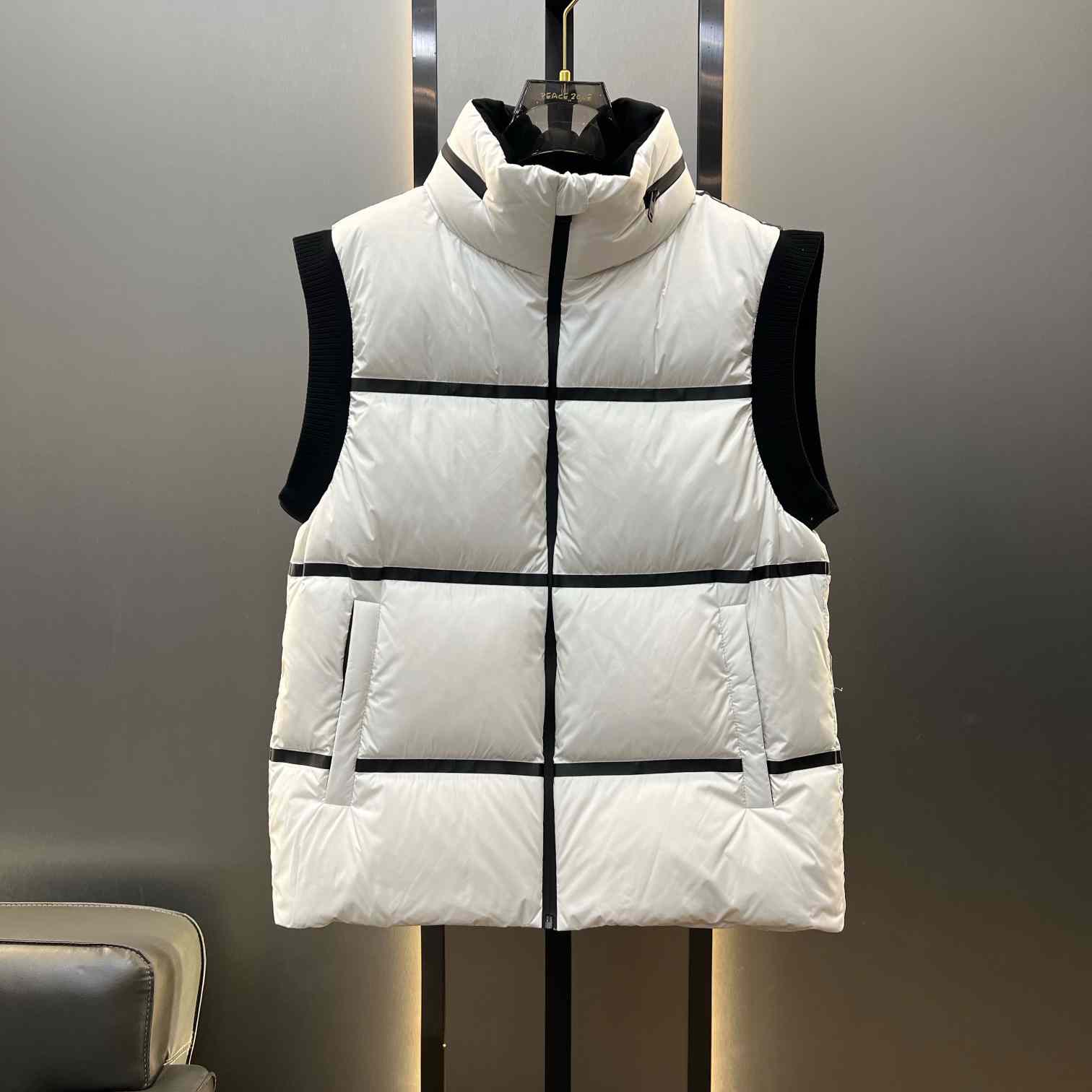 Prada Light Technical Fabric Down Vest - PerfectKickZ