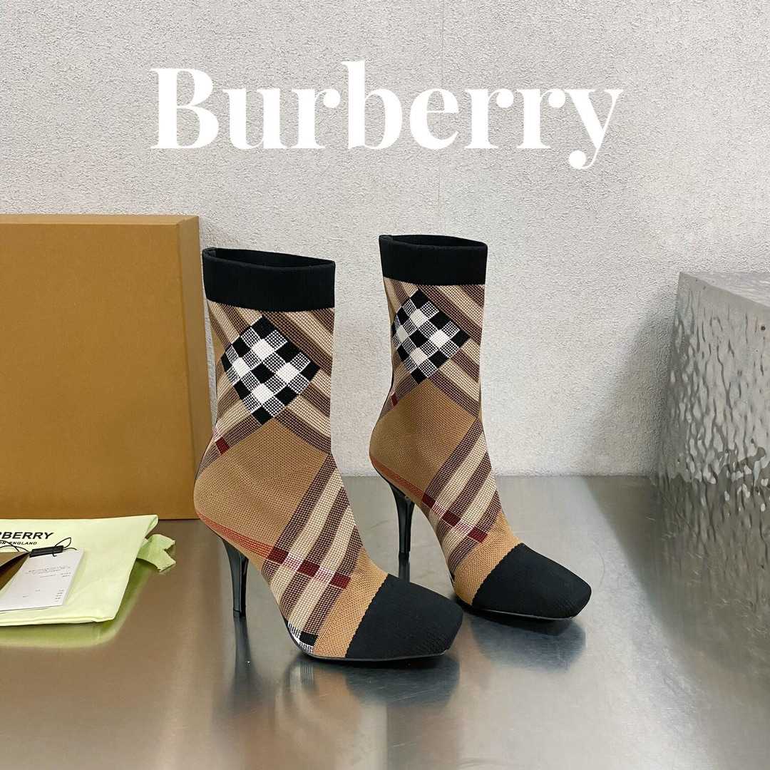 Burberry Women's Sock Ankle Boots - PerfectKickZ