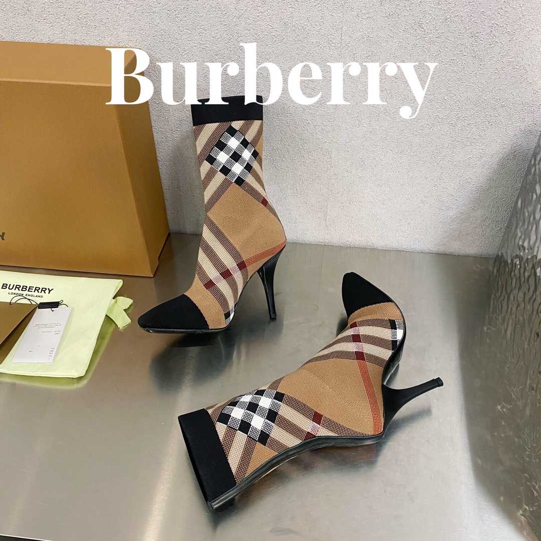 Burberry Women's Sock Ankle Boots - PerfectKickZ