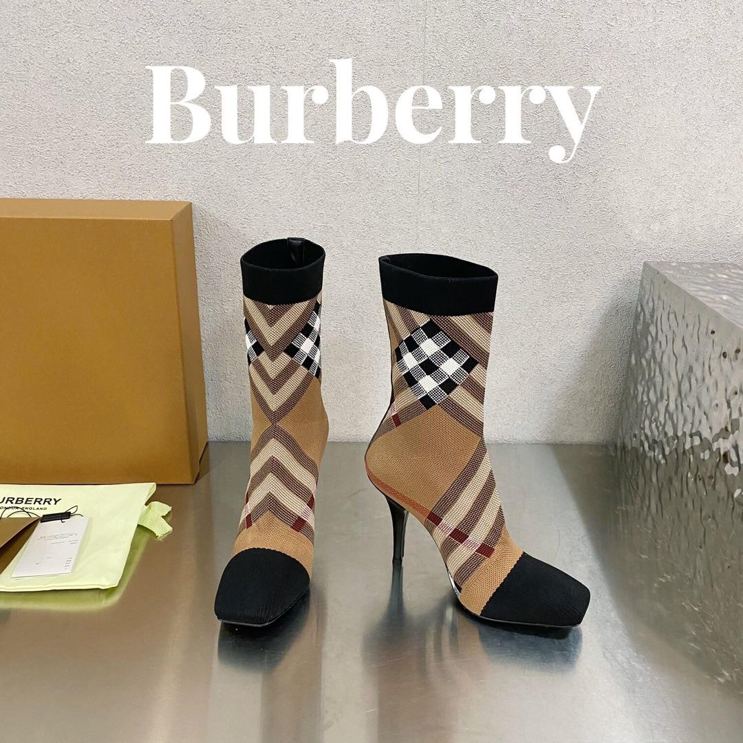 Burberry Women's Sock Ankle Boots - PerfectKickZ